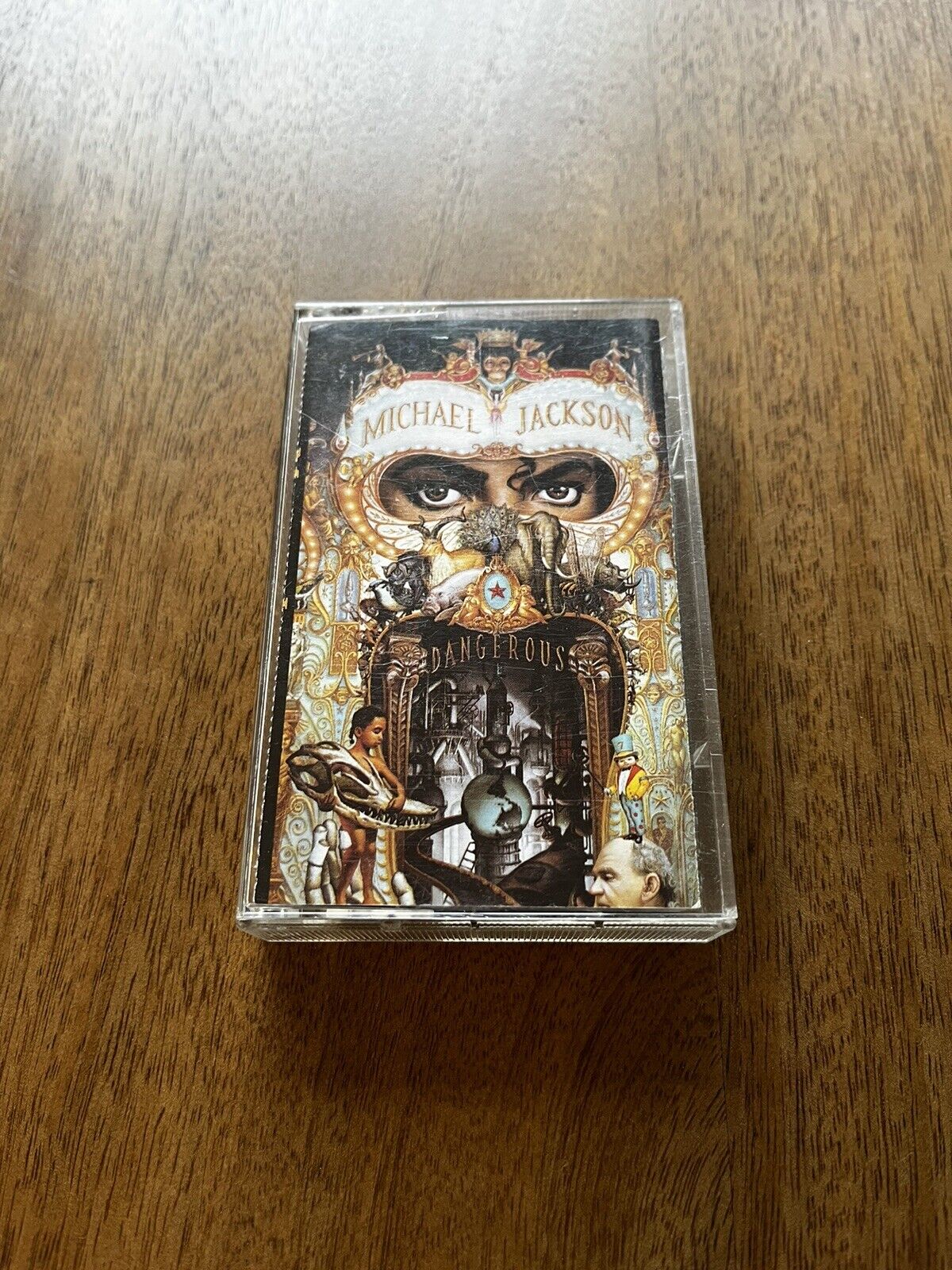 Michael Jackson Dangerous Cassette Tape 1991 Vintage