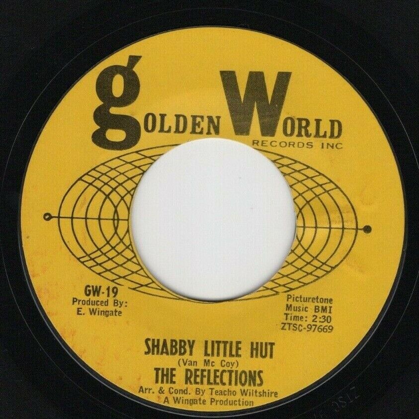 The Reflections  – Shabby Little Hut 1965 Golden World Pop Soul EX