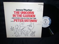 James Thurber: The Unicorn in The Garden & Other Fables~Peter Ustinov~Caedmon picture
