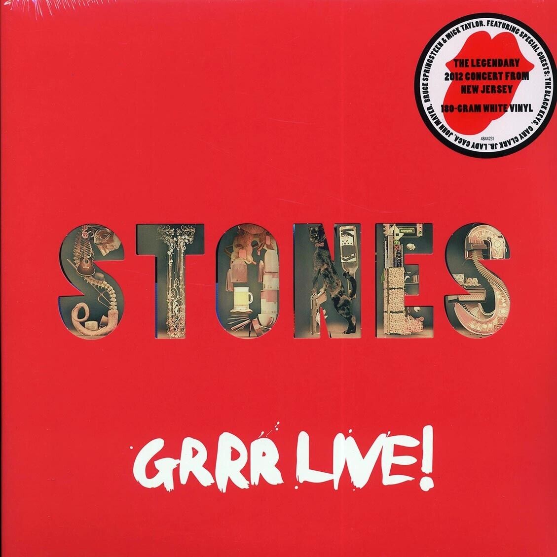 The Rolling Stones - Grrr Live [2023 Limited White 180G] [New Triple Vinyl LP]