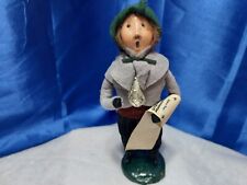 VINTAGE 1985 BYERS' CHOICE LTD THE CAROLERS BOY WITH SHEET MUSIC 10