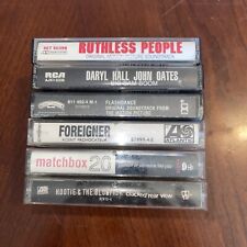 Vintage Cassette Tape Lot of 6 Mixed Cassettes Late 1900’s, Matchbook 20 picture