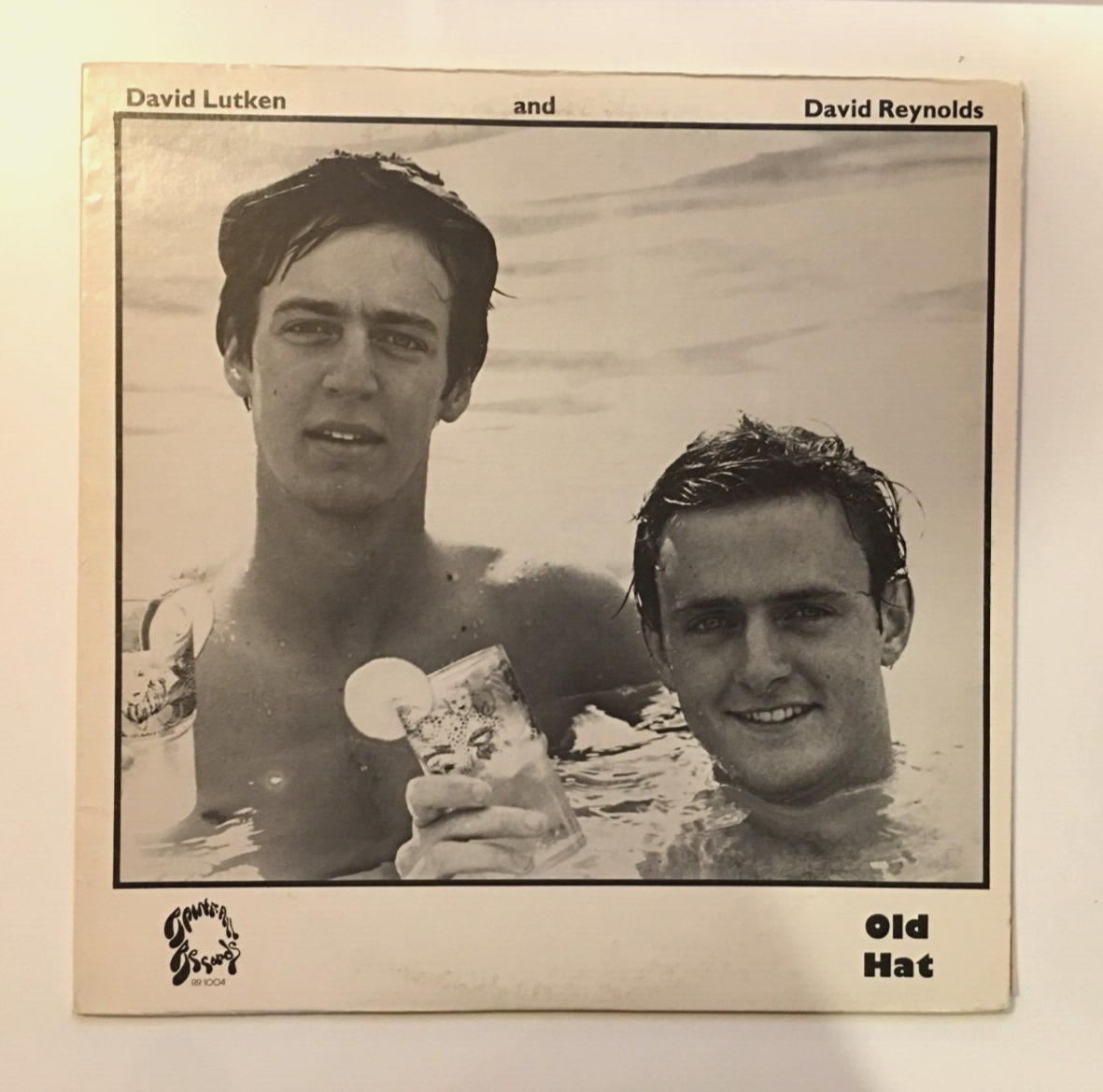 David Lutken & David Reynolds Vinyl LP Old Hat (1980) Rainfall Records RR-1004