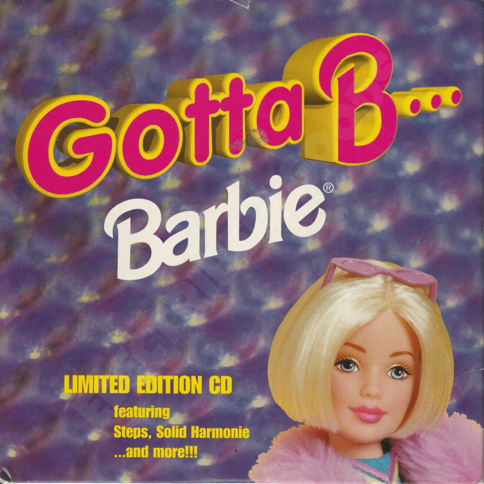 GOTTA B…BARBIE LIMITED EDITION 5 TRACK CD JIVE MATTEL 1998 