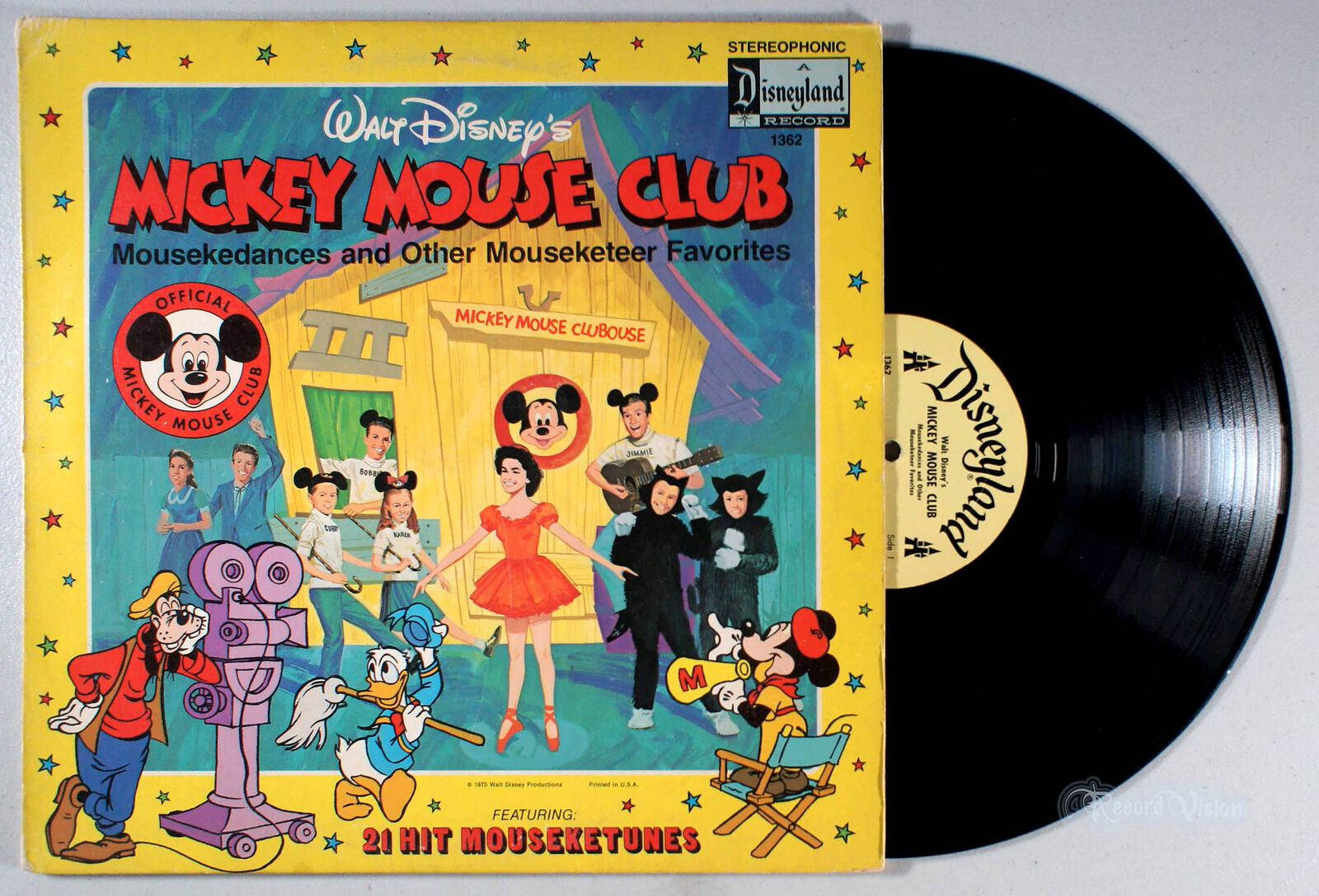 Disney - Mickey Mouse Club (1974) Vinyl LP • Annette Funicello, March