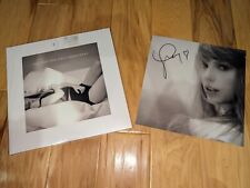 Taylor Swift SIGNED The Tortured Poets Department Vinyl Manuscript w/ FULL Heart picture