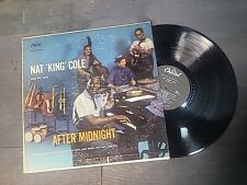 Nat King Cole After Midnight Black Label W782 Vinyl LP Vintage Rare Scatches picture