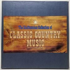 The Smithsonian Collection of Classic Country Music 8 Cassette Set 1981 Book EX picture