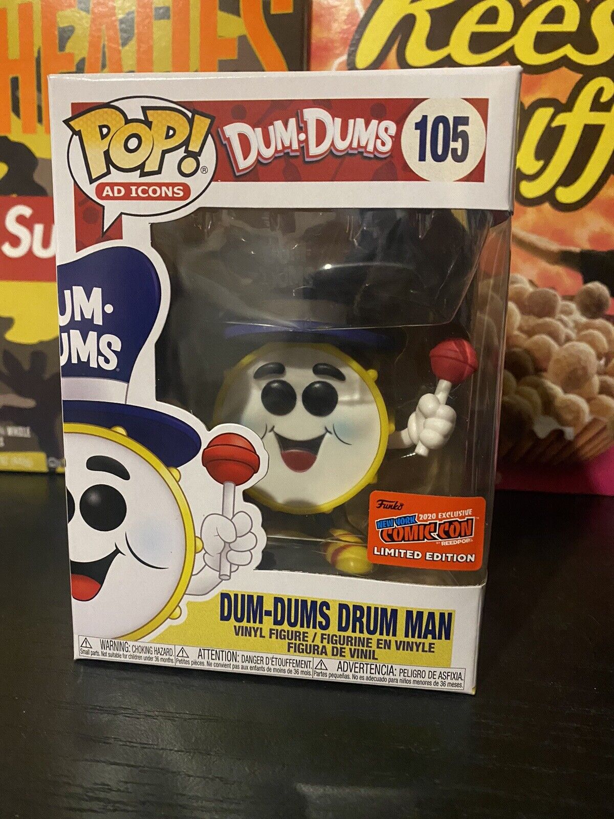Dum-Dumb Drum Man NYCC Convention Exclusive Funko Pop Mint Condition