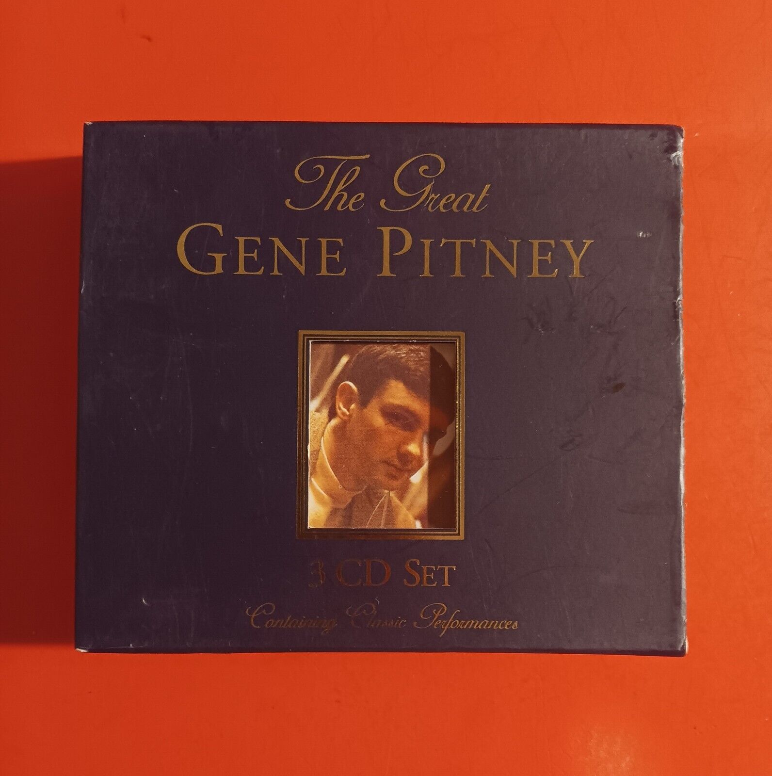 THE GREAT GENE PITNEY-3CD SET(CD-2000) LIKE NEW-FREE SHIPPING