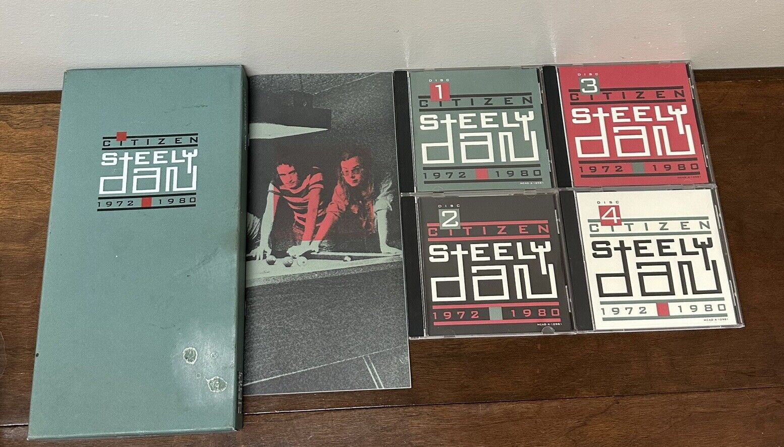 Citizen Steely Dan: 1972-1980 Box Set (CD, 1993) Complete Fair Condition