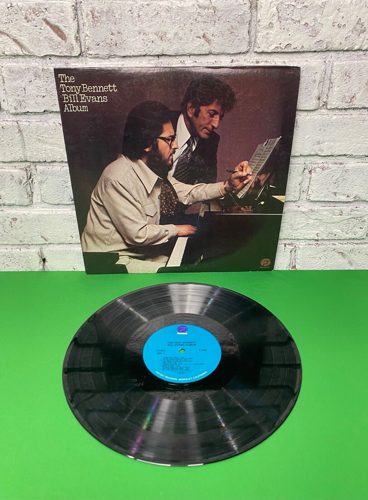 Vintage 1975  Fantasy Records 1st Press The Tony Bennett Bill Evans  Vinyl Album