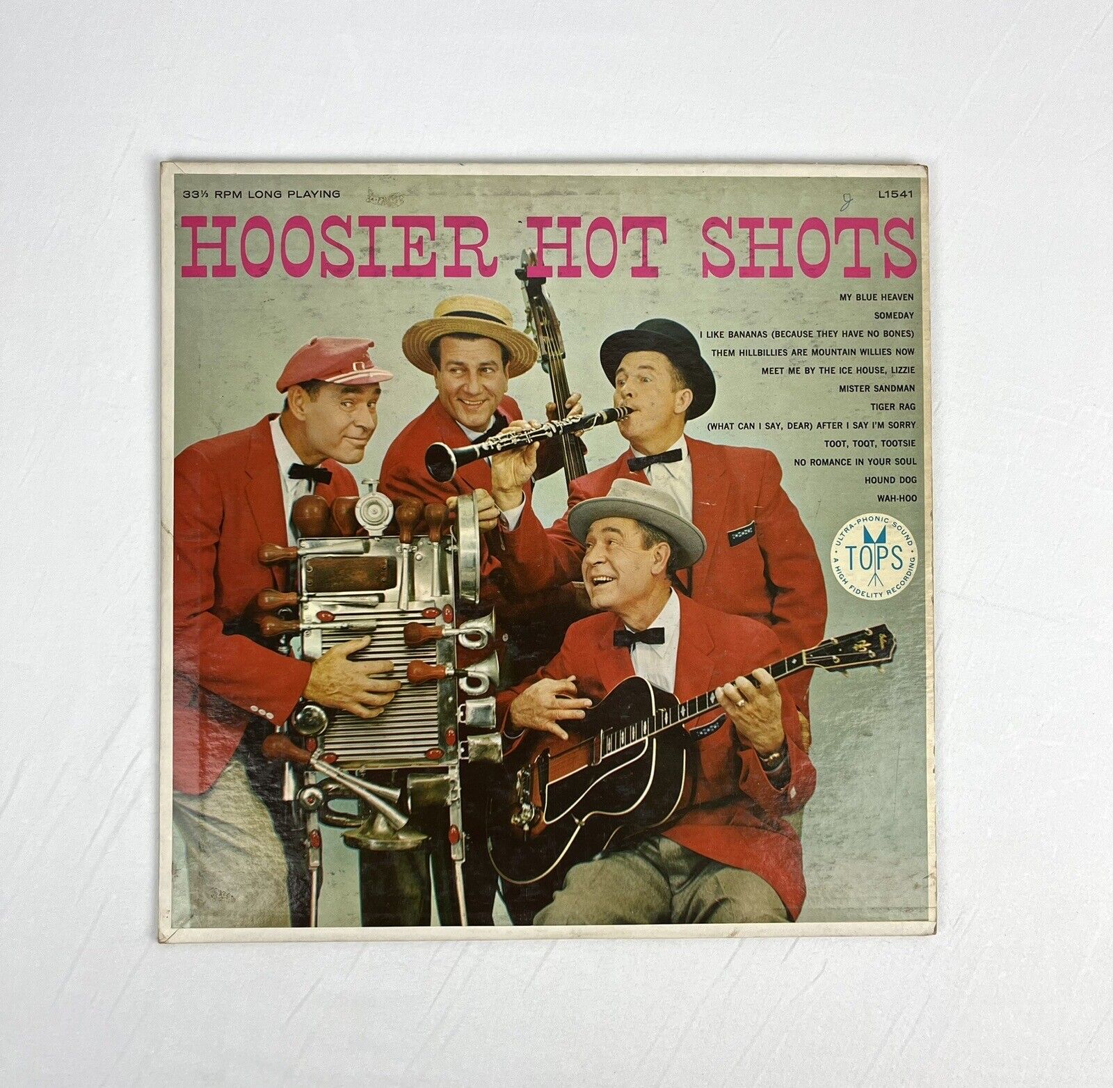 Hoosier Hot Shots LP Vinyl Record L-1541