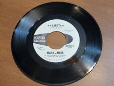 Vtg 1969 45 RPM - Mark James – Candy / Sunday Rain PROMO Scepter VG+ picture