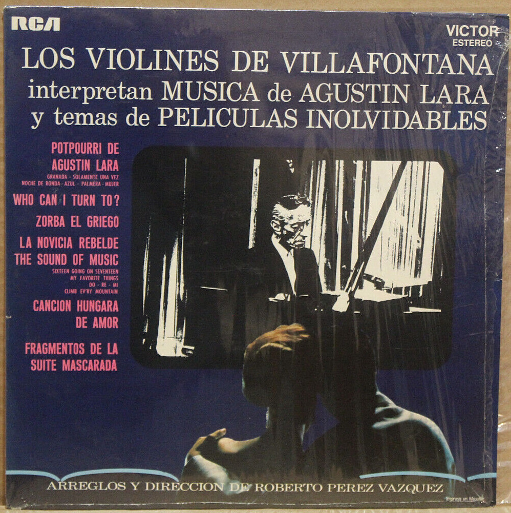 Los Violines De Villafontana interpretan Musica De Augustin Lara vinyl