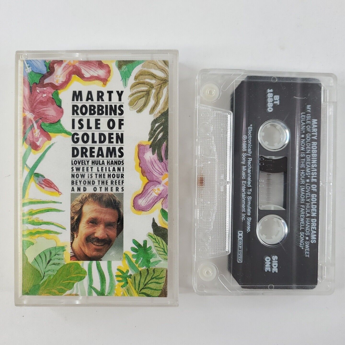Marty Robbins Vintage Cassette Isle of Golden Dreams & Blues Tapes 