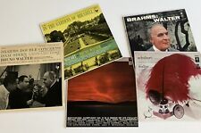 Lot Of 5 Bruno Walter Columbia LPs NEAR MINT COPIES 6 Eye Original Pressings picture