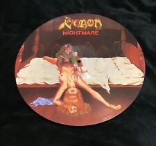 1985 ORIGINAL Venom-Nightmare Satanachist Picture Disc LP Vinyl METAL  Album. picture