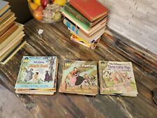 Vtg Walt Disney Stories & 45 Records - 13 record and book sets average to great picture