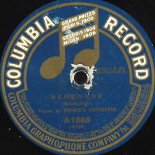 PRINCE'S ORCHESTRA Serenade / Cohen Brighton COLUMBIA A1885 VG+ 78rpm picture