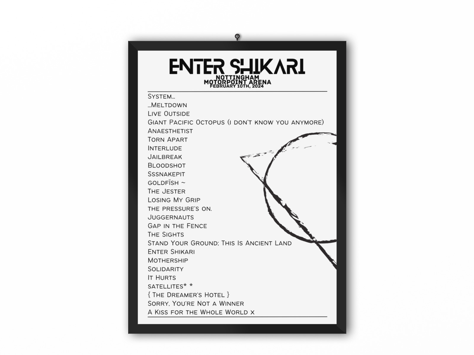 Enter Shikari Nottingham February 10 2024 Setlist