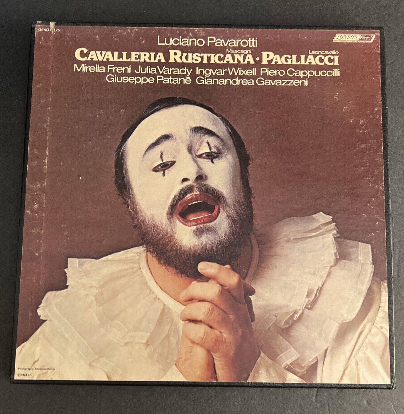 Luciano Pavarotti-Cavalleria Rusticana-Pagliacci 1978 3X Classical LP UK London