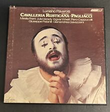 Luciano Pavarotti-Cavalleria Rusticana-Pagliacci 1978 3X Classical LP UK London picture