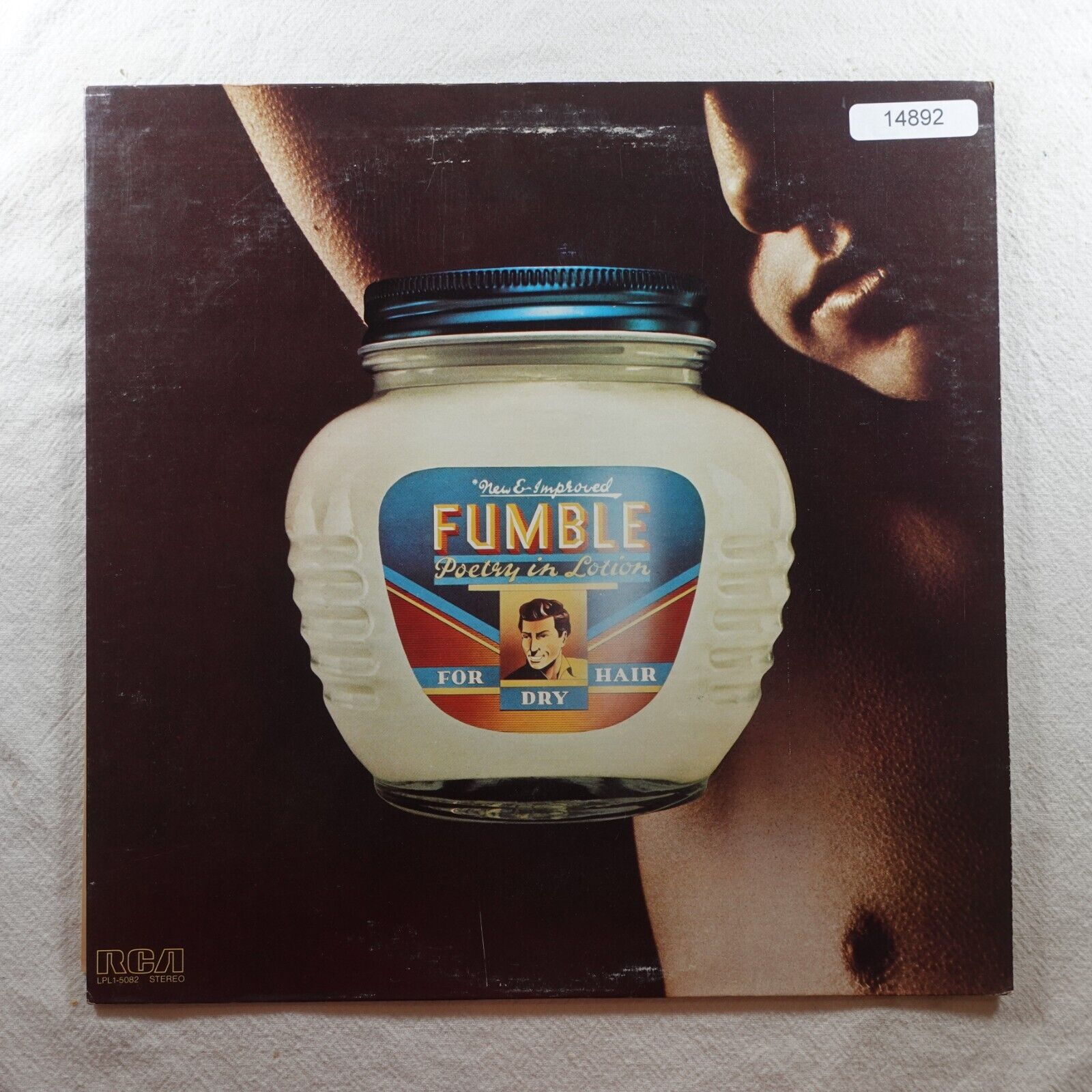 Poetry In Lotion Fumble   Record Album Vinyl LP
