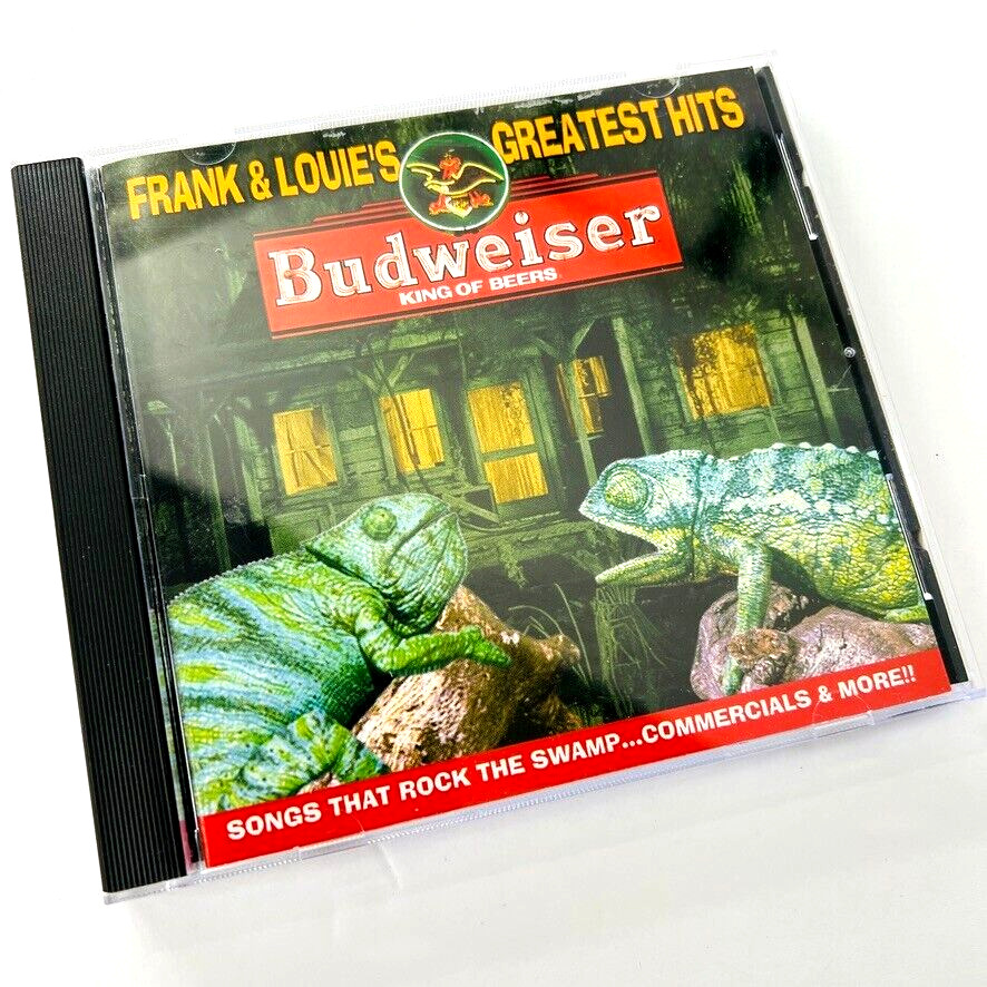 Vintage Budweiser Frank Louie\'s Cd Songs That Rock The Swamp Skynyrd KC Kool