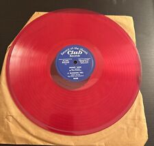 Eddie Hayes Hal Fisher & Orchestra Red Record of Month Club 78 rpm picture
