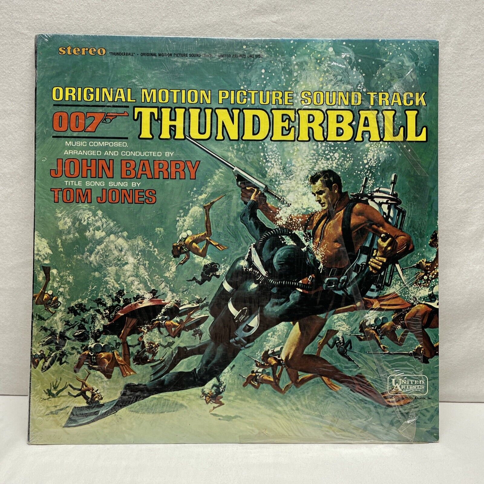 John Barry Thunderball Soundtrack Vinyl LP 