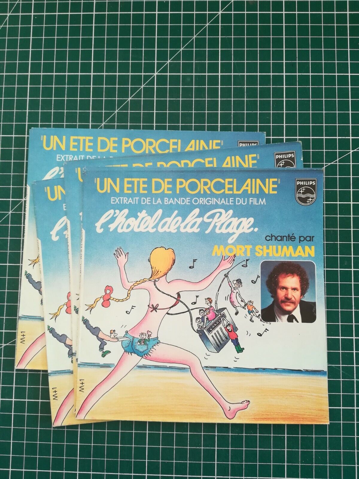 Pouch Single 45T Vintage, Vgc, Mort Shuman - Un Summer of Porcelain