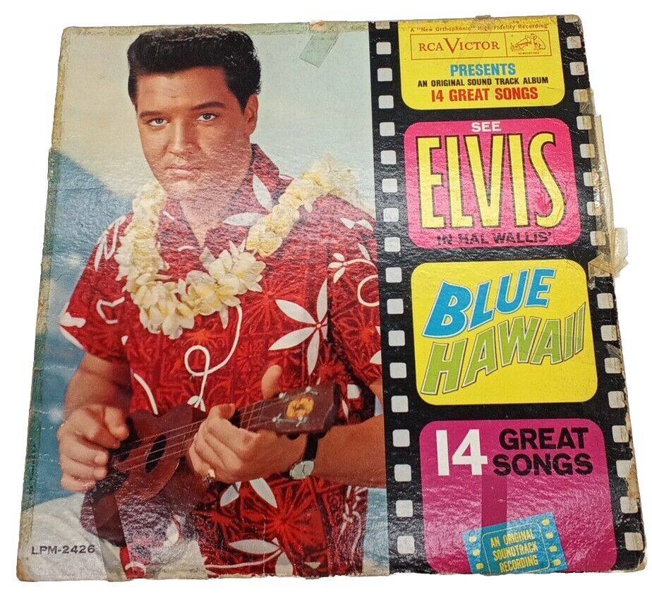 ELVIS PRESLEY - Blue Hawaii (1961) Vinyl Record