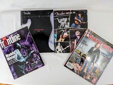 Lot Of 4 Fender Frontline Magazine 2000 2001 2005 Vintage Guitar Mag 2016 Ads  picture