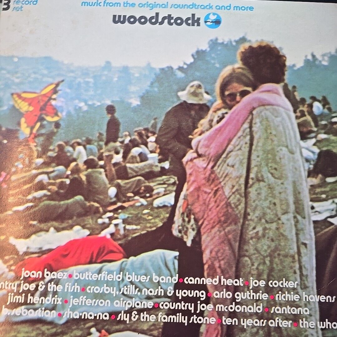 Woodstock Original Soundtrack [SD 3-500 Cotillion]  Vinyl 3 LP 1970 Record 