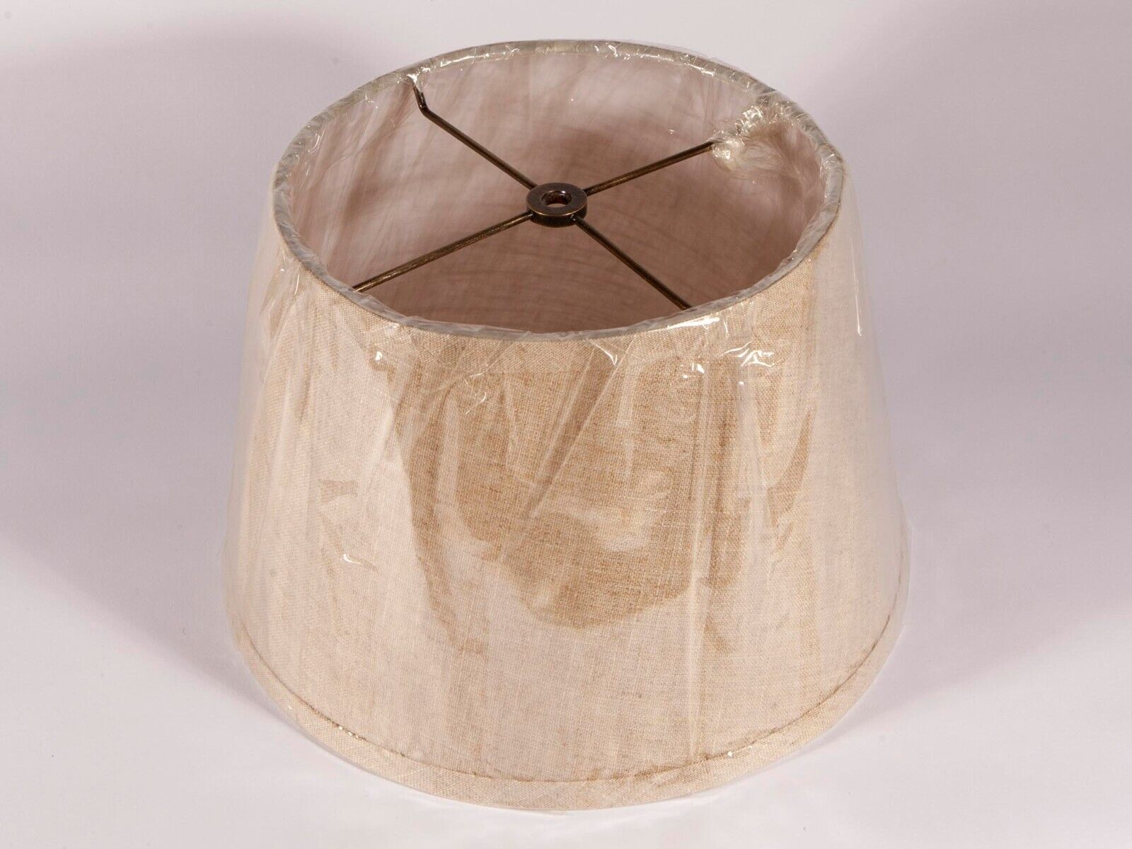 Textured Linen Fabric Drum Lamp Shade - 12\