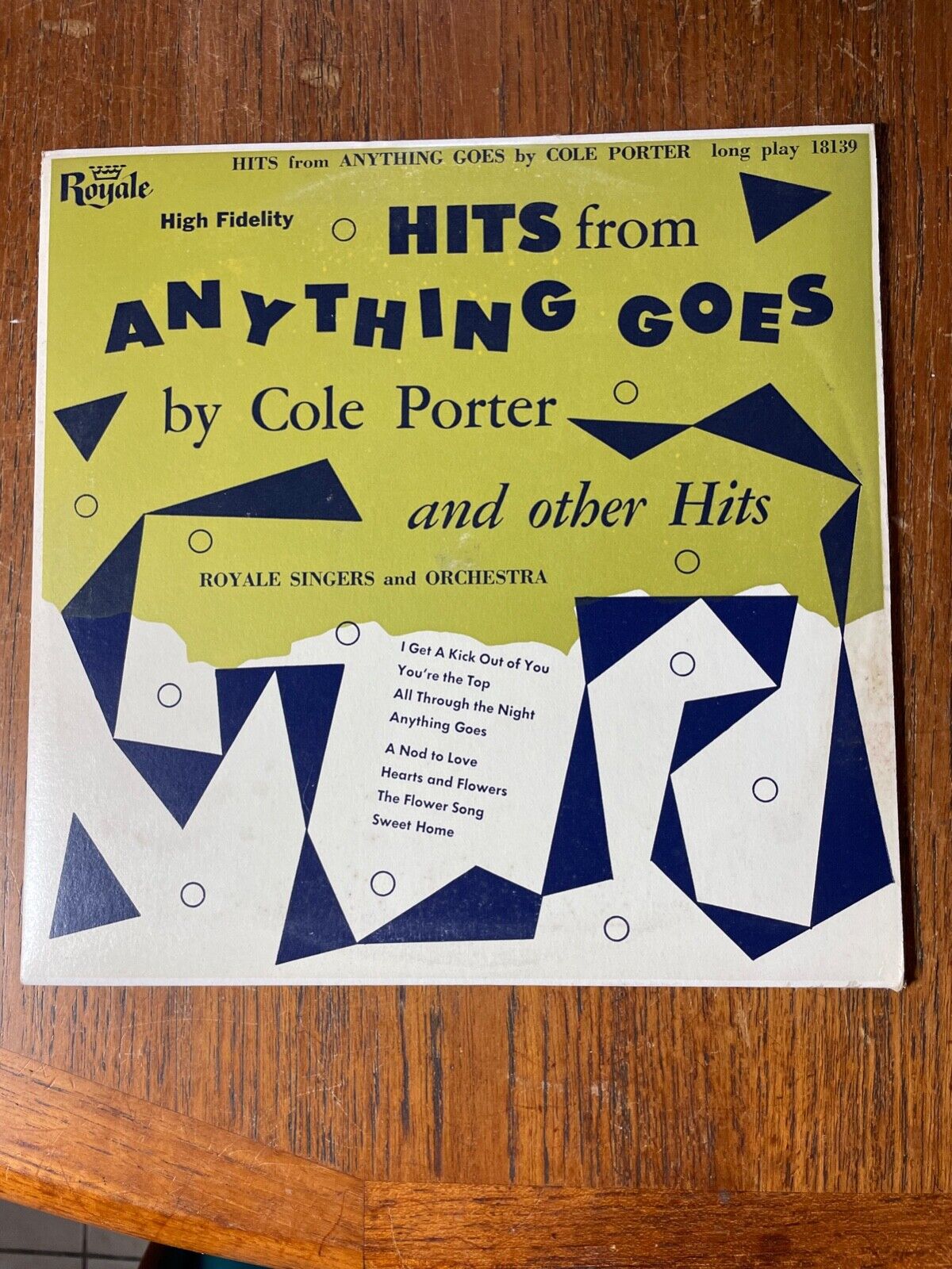 Royale Singers And Orchestra – Hits From Anything Goes By Cole Porter 10\