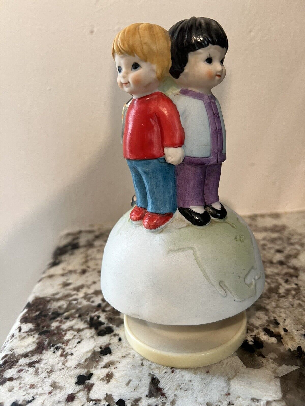 Vintage Children of the World Music Box 1985 USA for Africa/Brockman Music