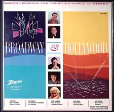 ZENITH PROMO BROADWAY & HOLLYWOOD EYDIE GORME TONY BENNETT EXC VINYL LP 173-4 picture