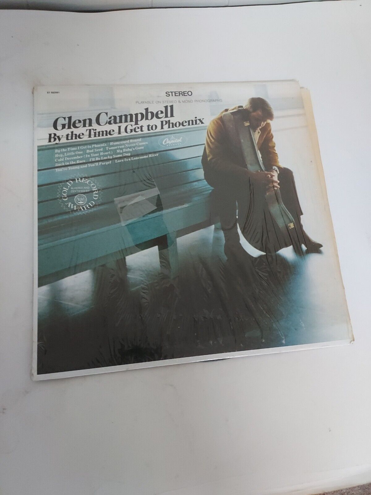 Vinyl Record LP Glen Campbell By the Time I get to Phoenix  VG