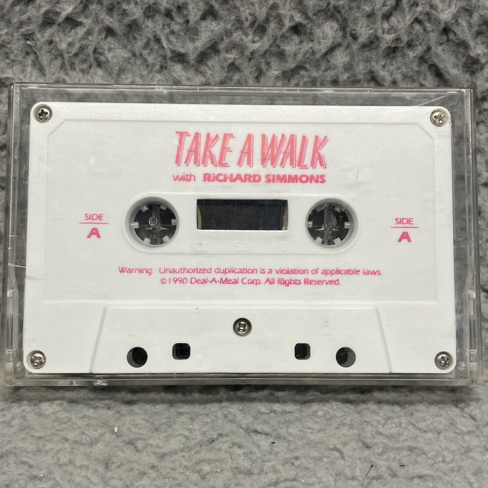 Vtg Cassette Tape Richard Simmons Take a Walk Fitness Audio Tape Tested