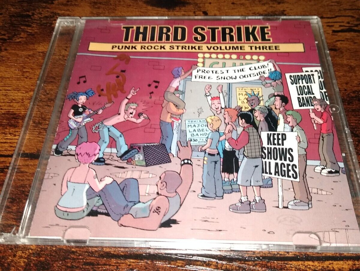 Various-Punk Rock Strike Vol. 3: Punk Rock Strikes CD Springman Records