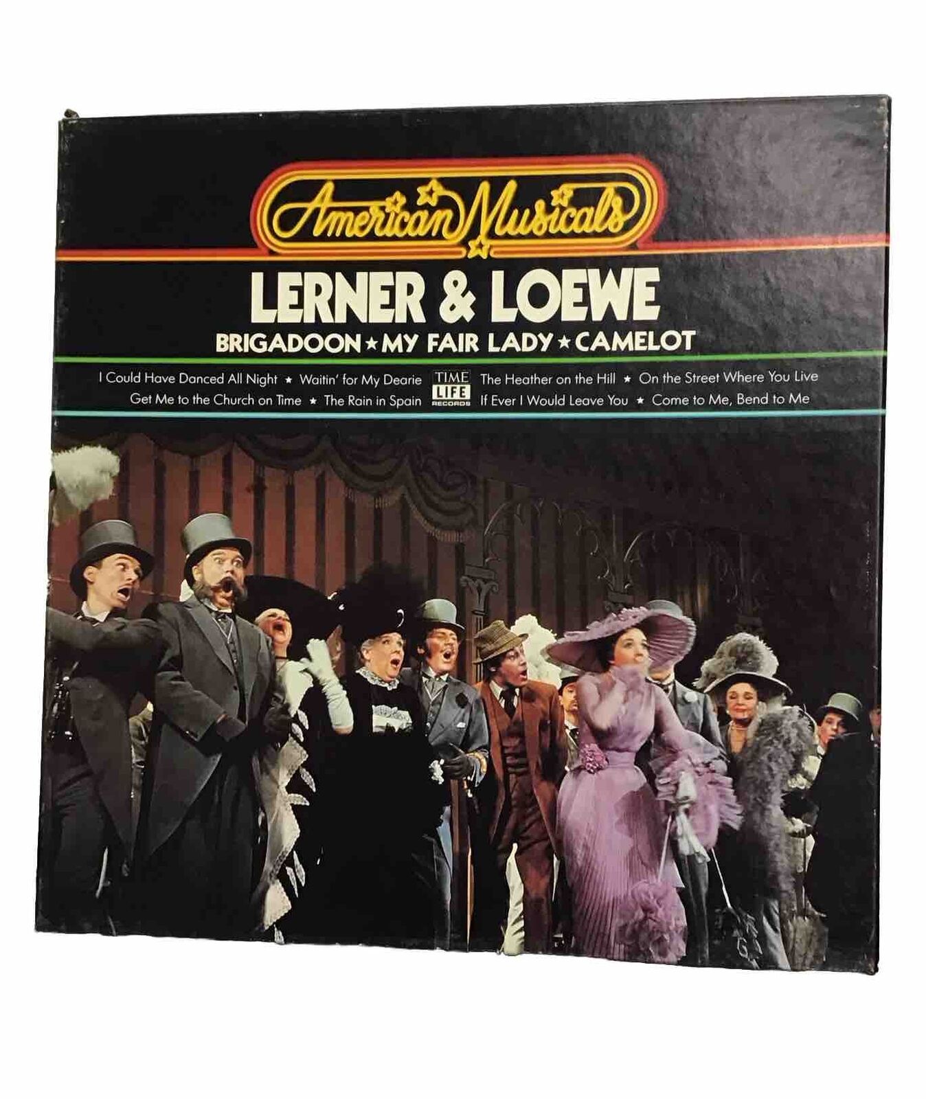 3 LP Set - American Musicals Stephen Sondheim - Time Life -Lerner&Loewe- (B)