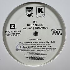 BT “Blue Skies” W/Tori Amos 2LP/12” Single Kinetic PRO-A-8503–A (VG+) Promo 1996 picture