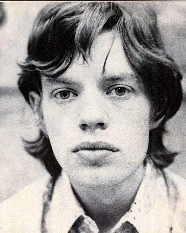  8x10 photo Mick Jagger lead singer of The Rolling Stones, 1965