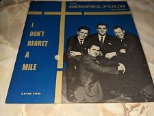 The Gospel Four Quartet - I Don't Regret A Mile LP Crusade Gospel picture