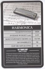 HARMONICA - Top Trumps Musical Instruments Card - ODDBALL picture