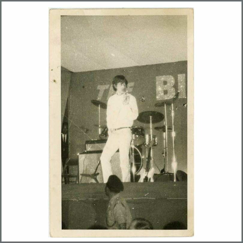 Mick Jagger 1965 Badminton Hall Vintage Snapshot Photograph (Singapore)
