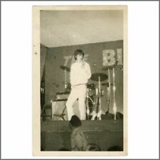 Mick Jagger 1965 Badminton Hall Vintage Snapshot Photograph (Singapore) picture