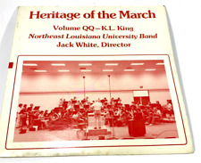 HERITAGE OF THE MARCH VOLUME QQ-K.L. KING VINYL LP JACK WHITE DIRECTOR picture